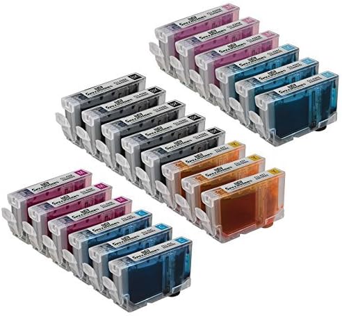 Speedy Inks Compatible Ink Cartridge Replacement for Canon CLI42 (5 Black, 3 Cyan, 3 Magenta, 3 Yellow, 3 Photo Cyan,3 Photo Magenta, 20-Pack)