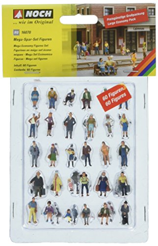 Preisvergleich Produktbild NOCH 16070 - Mega Spar-Set Figuren, Sonstige Spielwaren