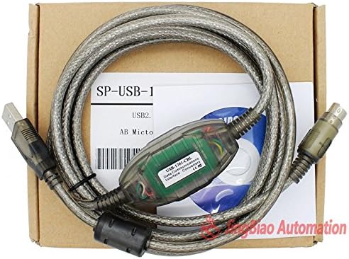 USB-1761-CBL-PM02 Programming Cable for Allen Bradley Micrologix 1000 series w7