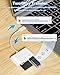 YOFEEPOP SD Card Reader, USB 3.0 Type C Memory Card Adapter, SD/TF Card Reader with USB 3 Port, SD Card Reader Compatible with iPhone, Pro/Air Android Phone Tablet