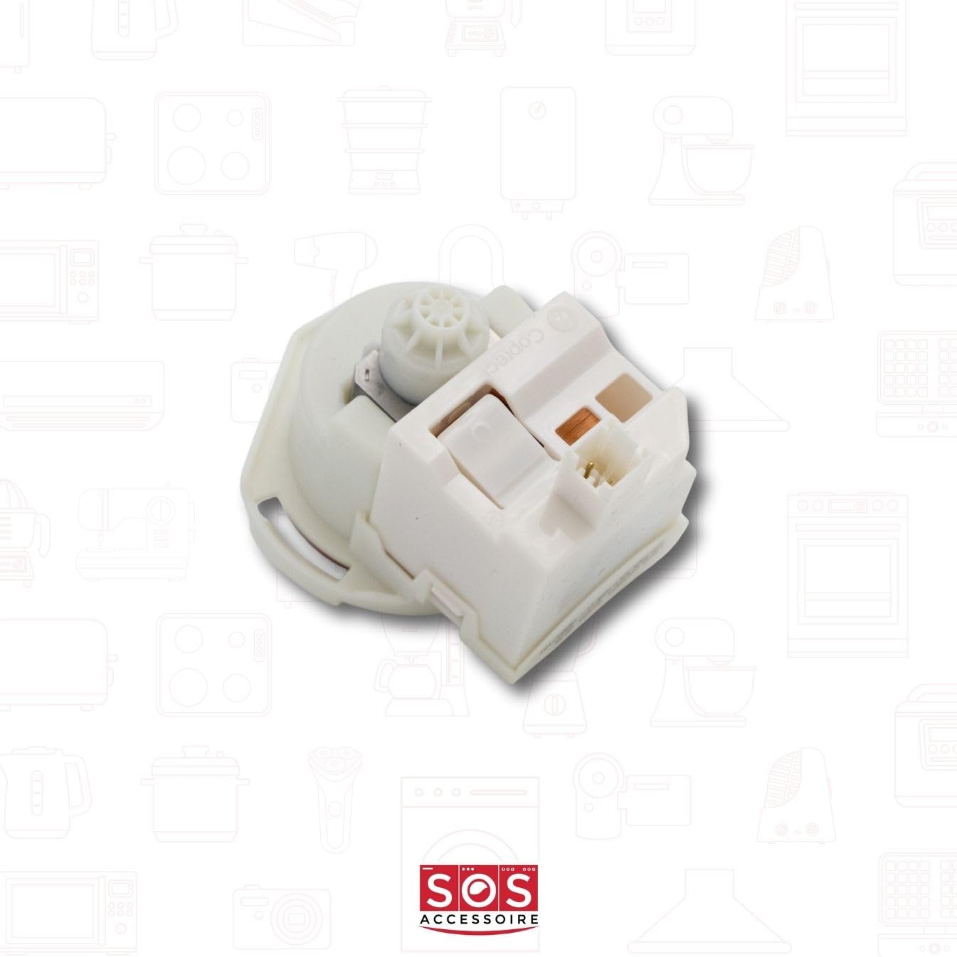 Motore lavastoviglie Hotpoint Ariston Indesit Whirlpool C00302488 - Rossi Ricambi