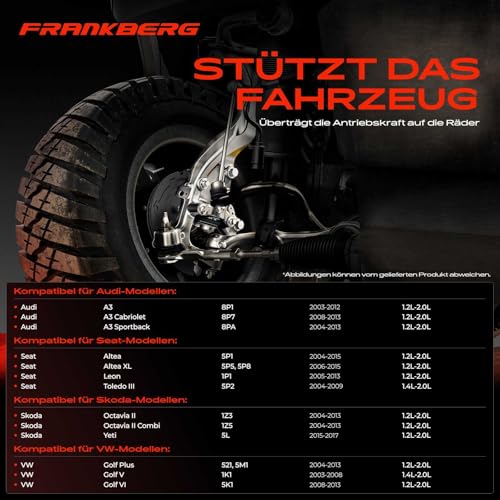 Achsschenkel Vorne Rechts für A3 8P1 8P7 8PA Altea 5P1 5P5 5P8 Leon 1P1 Toledo III 5P2 Octavia II 1Z3 1Z5 Yeti 5L Caddy III 2KA 2KH 2CA 2CH 2KB 2KJ 2CB 2CJ Golf 5M1 521 1K1 5K1 2004-2019 1K0407256T