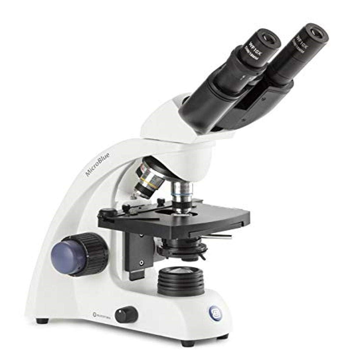 Amazon.com: MicroBlue Binocular Microscope Achromatic 4/10/S40
