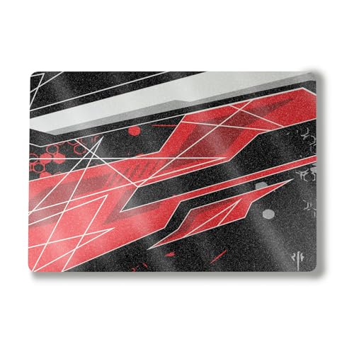 Image of Glossy Glitter Laptop Skin Compatible with Alienware M18 R2 (2024) - Racing Chaos - Premium 3M Vinyl Protective Wrap Decal Cover - Easy to Apply | Crafted in The USA by MightySkins