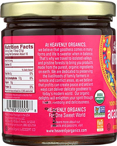 Miel Orgánica Cruda de Acacia 100% 12 oz Pack 3 miniatura 2