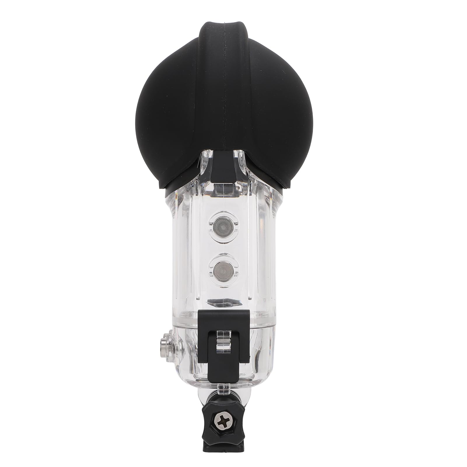 Rengue Custodia Subacquea Invisibile per X4 50m 164ft Custodia Impermeabile Protettiva Subacquea con Adattatore a Sgancio Rapido per X4 Action Camera