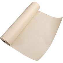 HOODANCOS Chinese Calligraphy Practice Paper Roll 35cm X 50m, Xuan Rice Paper Half Raw Ripe for Ink Painting and Chinese Writing Art Projects