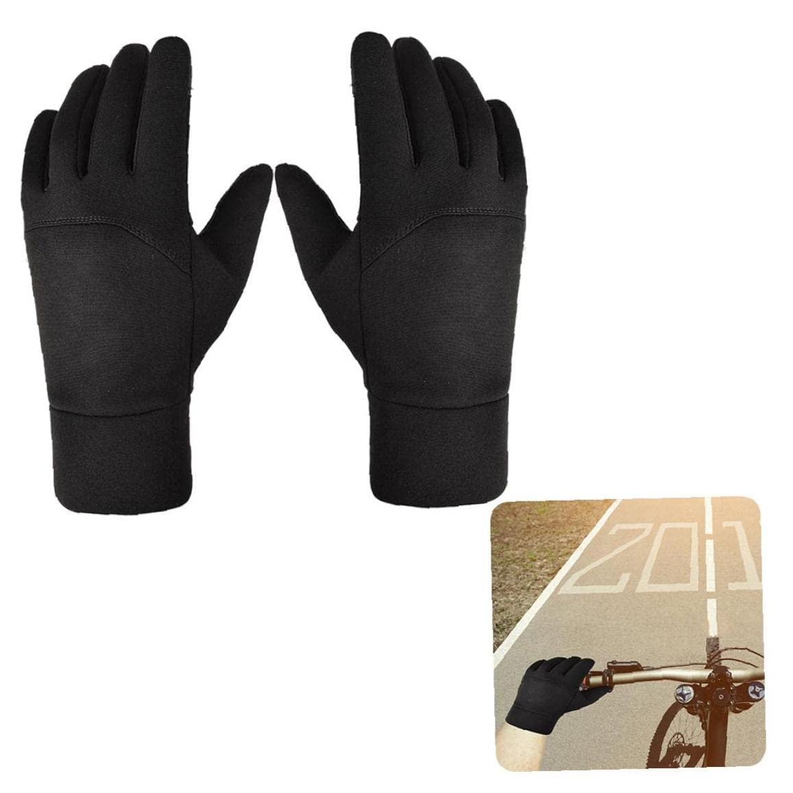Winter Fahrradhandschuhe Vollfinger Touchscreen Warme Skihandschuhe Fahrradhandschuhe für Damen und Herren Outdoor Fahren Bergsteigen Wandern Handschuhe