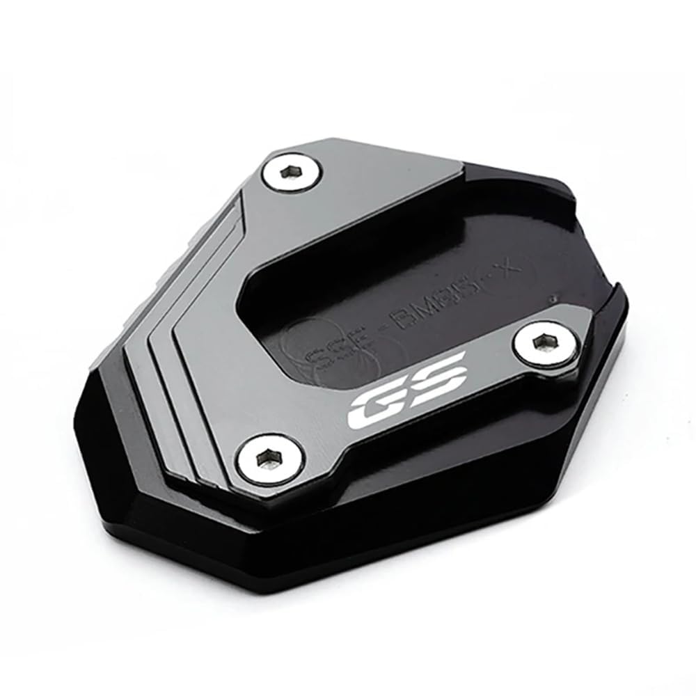 per F 750 850 GS F850GS F750GS ADVENTURE 2018-2022 2023 accessori moto gs850 gs750 cavalletto CNC laterale ingranditore piastra (grigio)