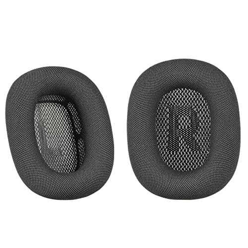 Damex mesh Fabric earpads for airpods max Ear Cushions,Compatible with airpods max Ear Pads(2020 Version),Noise Cancelling, Breathable,Magnetic mounting, not Falling Off (Grey)