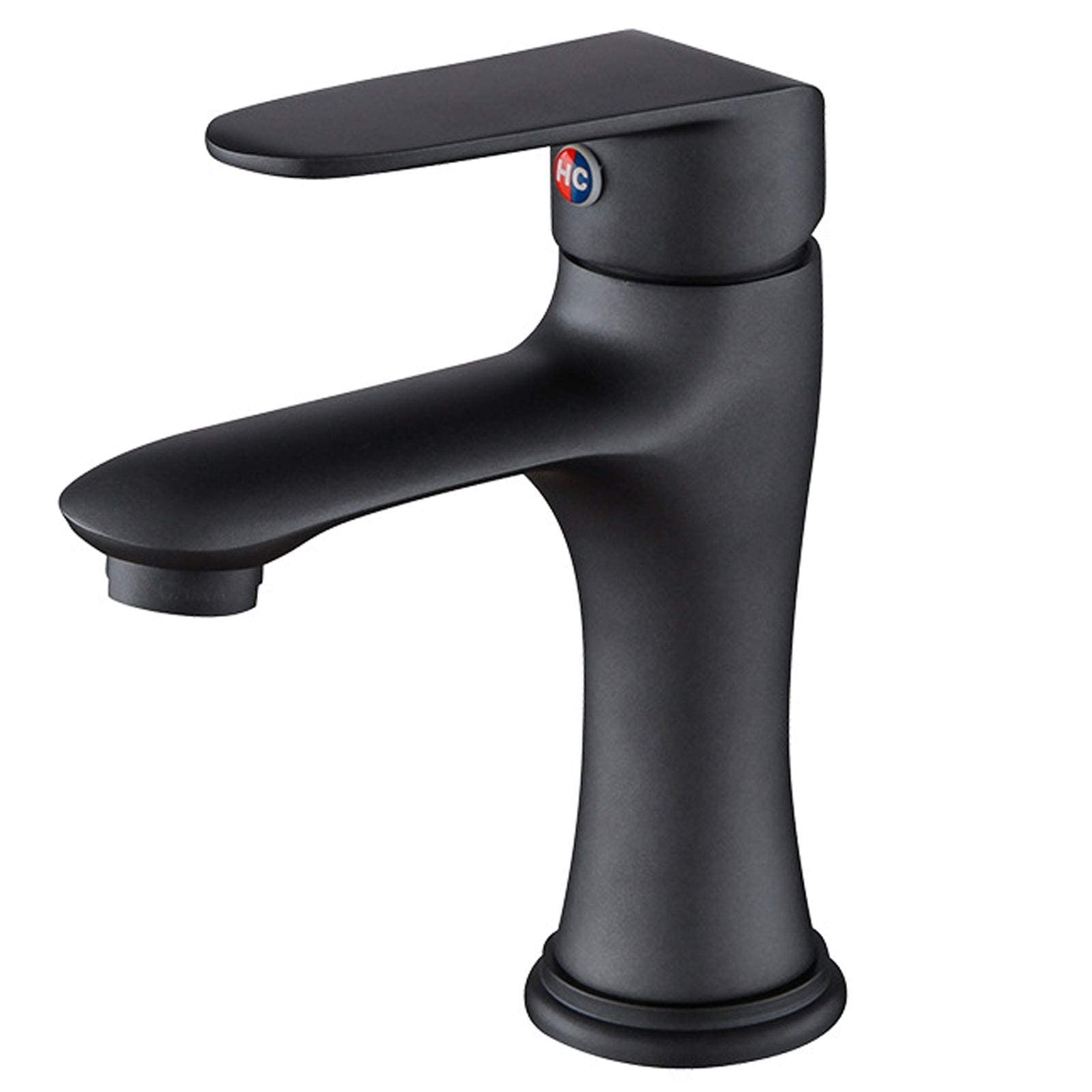 Grifo Mezclador for Lavabo de baño, Grifo Mezclador de latón con válvulas de aireador de cerámica, Grifo Monomando for baño for baño, Cocina, Inodoro, Hotel, Restaurante, Gris(Grey)