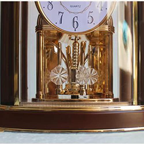 Reloj de mesa retro reloj de escritorio gran tamaño salón péndulo 5
