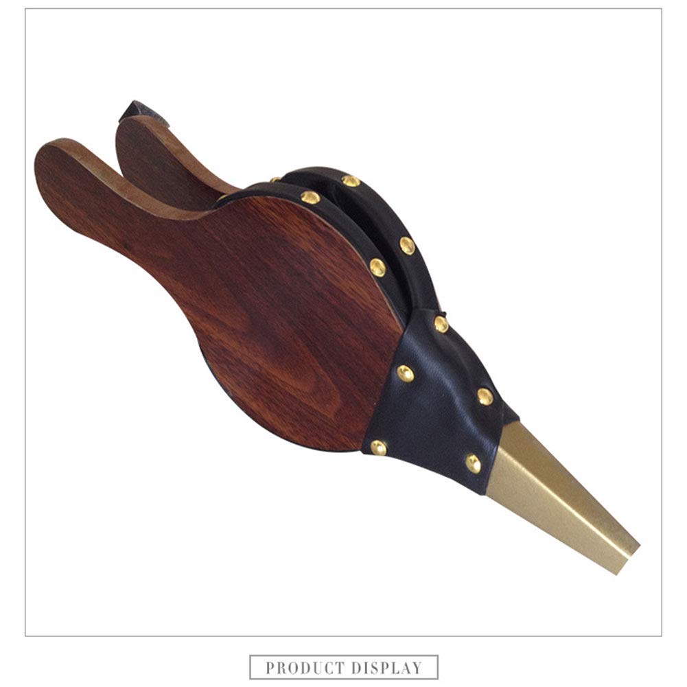 Soufflet manuel, Soufflet Avec Suspension En Cuir for Cheminée Et Barbecue Allume-feu Rapide(S)