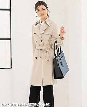 Amazon | [アッドルージュ] トレンチコート レディース 取り外し