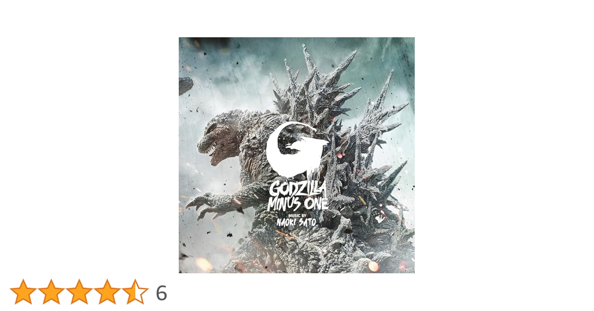 Amazon.co.jp: Godzilla Minus One (Original Soundtrack