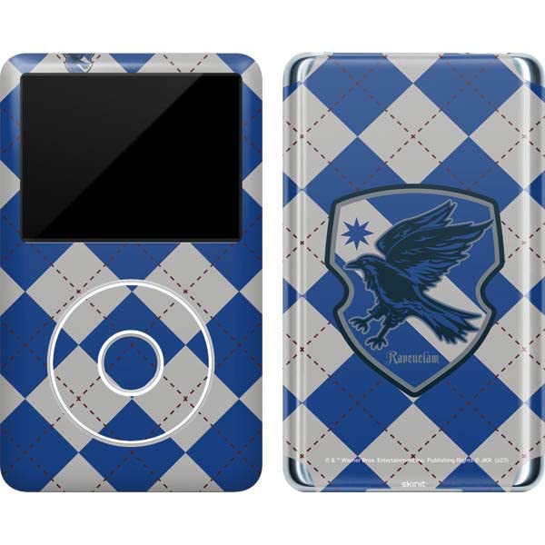 Skinit Decal MP3 Player Skin Compatible with iPod Classic (6th Gen) 80GB - Officially Licensed Warner Bros Ravenclaw Crest Design
