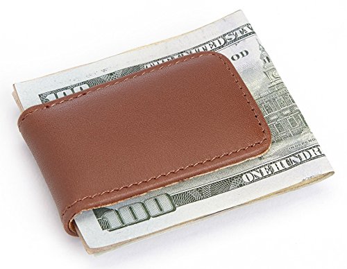 ROYCE New York Women's Money Clips, Tan, One Size