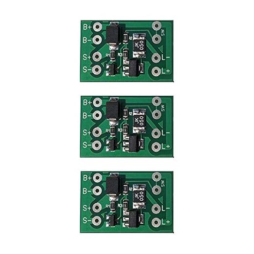 Acxico 3Pcs Solar Charge Controller Board Lithium Battery Charging Controller Auto ON/OFF Light Control Switch For DIY Street Lights Garden Lights