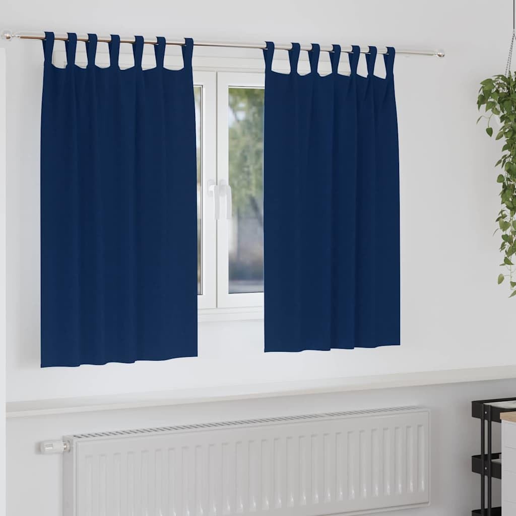 Rideaux occultants pour chambre et salon créant une ambiance feutrée et tamisée
