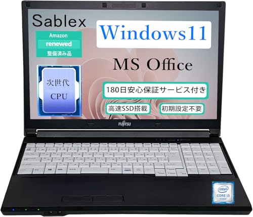 yςݕiz xm m[gp\R Fujitsu Lifebook A576/A577 Windows11  \PC Core i3 7100U 16GB SSD512GB bN 15.6^ HDMI DVD-ROM 10L[ B