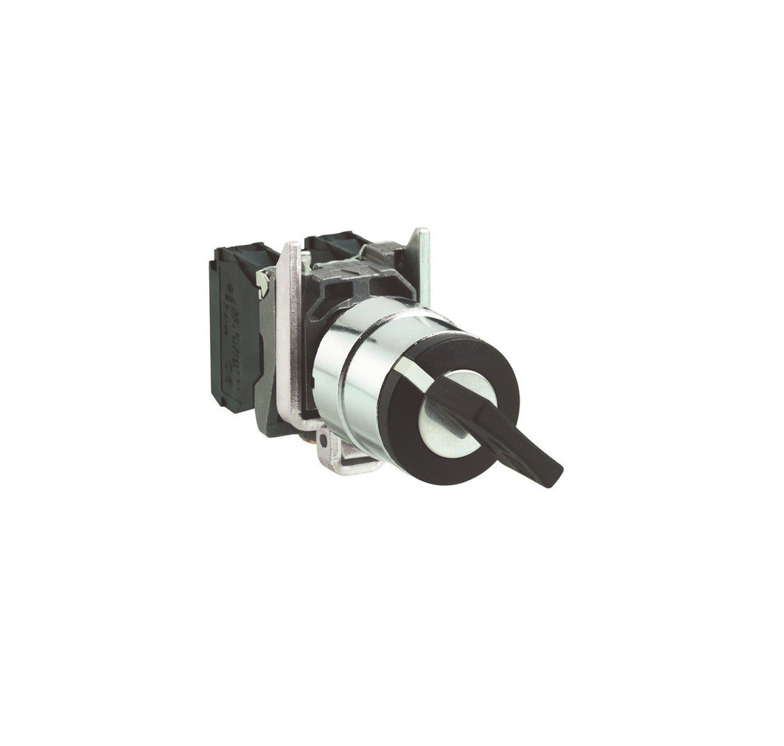 Schneider Electric Black Harmony Selector Switch - Xb4bg21