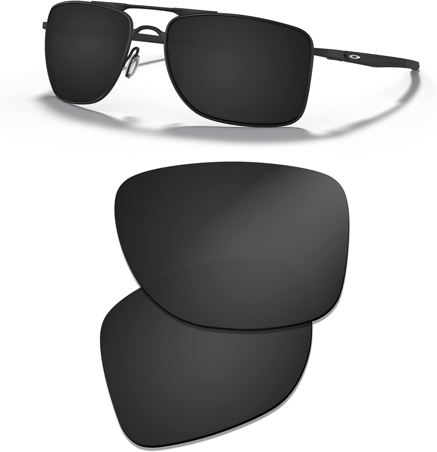 Polarized Lenses Replacement for Oakley Gauge 8 L 62mm Sunglasses OO4124 - MultiOptions
