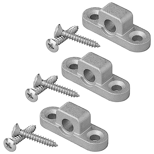 XTDMJ Vorzeltösen 6er Set Für Wohnmobil & Wohnwagen - Edelstahl Wandösen Waagerecht