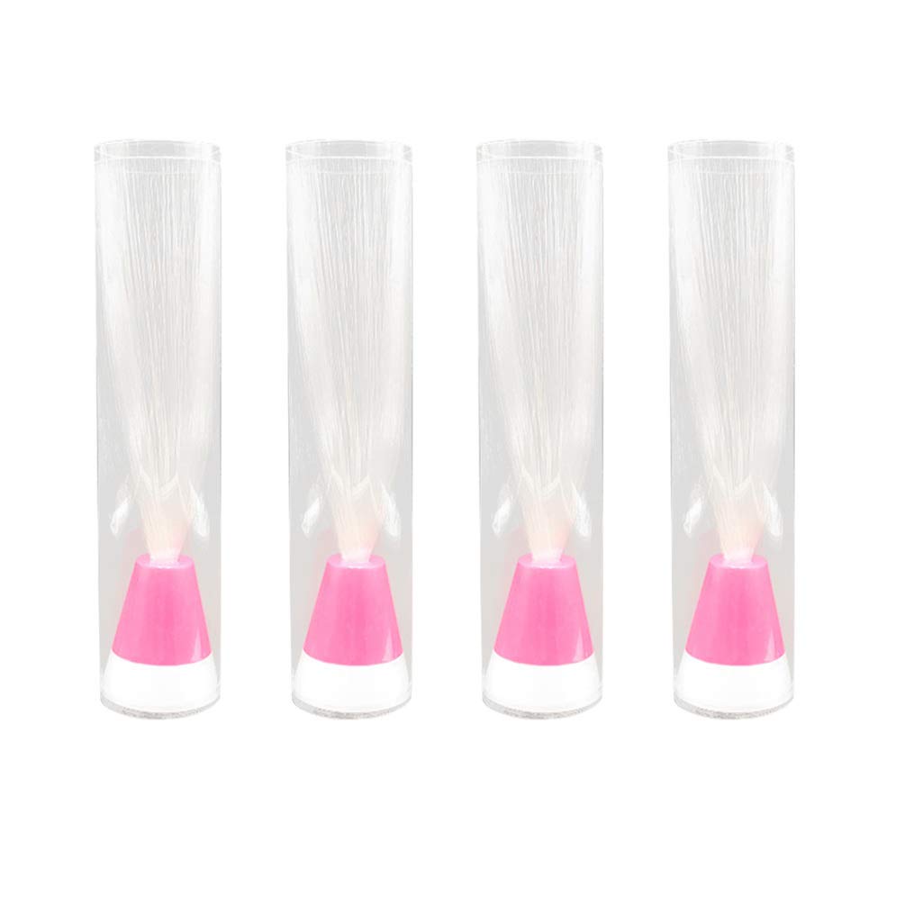 Uonlytech 4pcs Colorful Fiber Optic Light Decoration for Boy Girl Random Favor Safe Energy-Saving Design for Home Office Holiday Celebrations