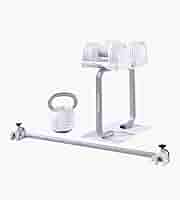 ByZoomFitness(バイズーム フィットネス) PureSeries 白 Amazon | pure series ホームジムセット 10kg 5点セット