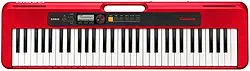 Teclado Musical Casio tone Ct-S200Rdc2-Br Vermelho