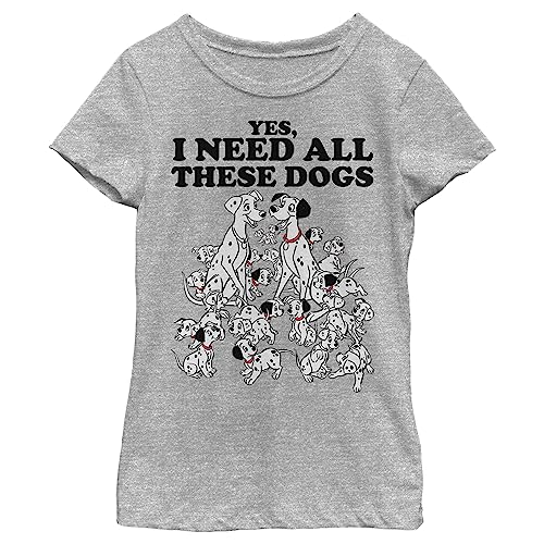 Image of Girl's One Hundred and One Dalmatians Yes, I Need All These Dogs T-Shirt