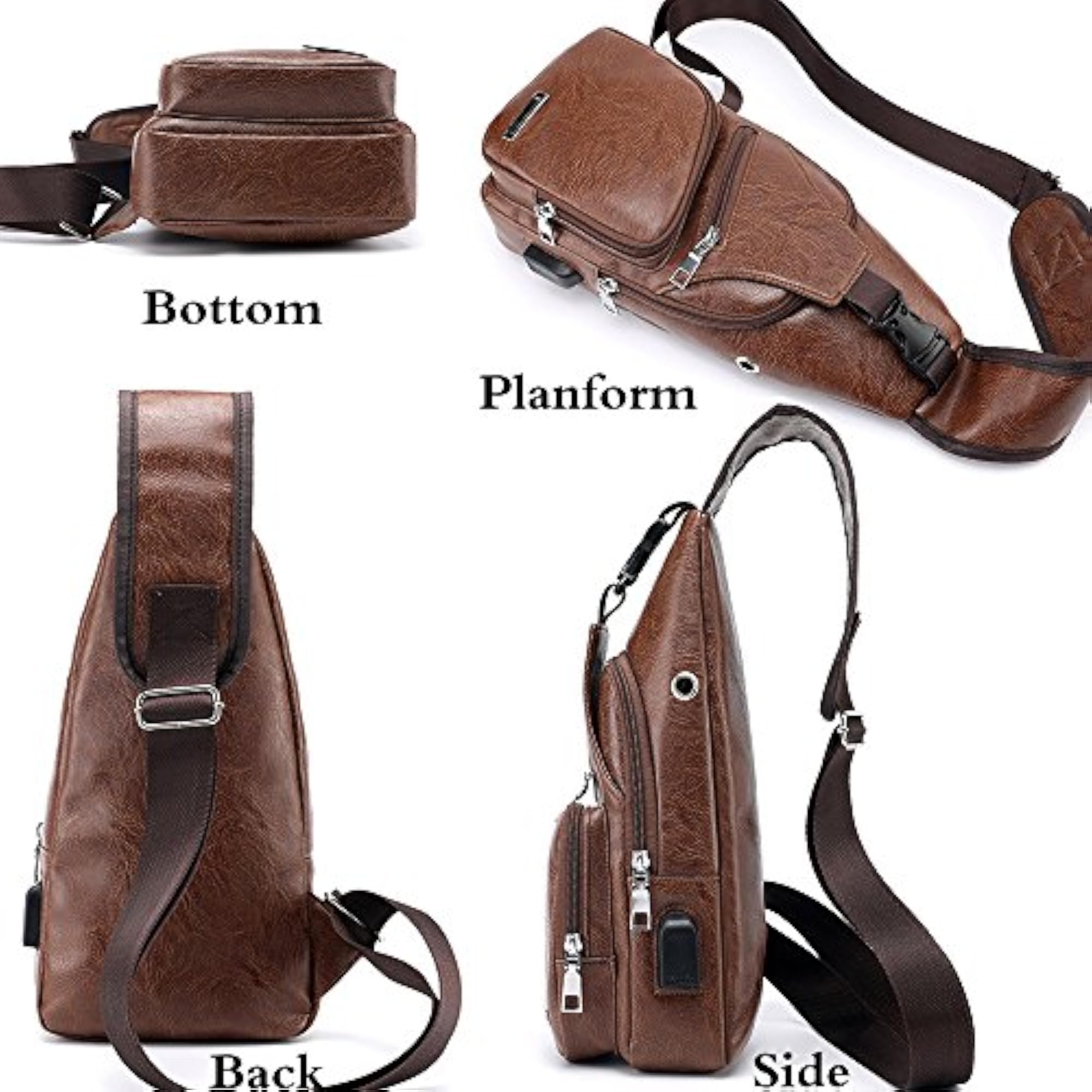 Sling Bags Chest Shoulder Crossbody Messenger