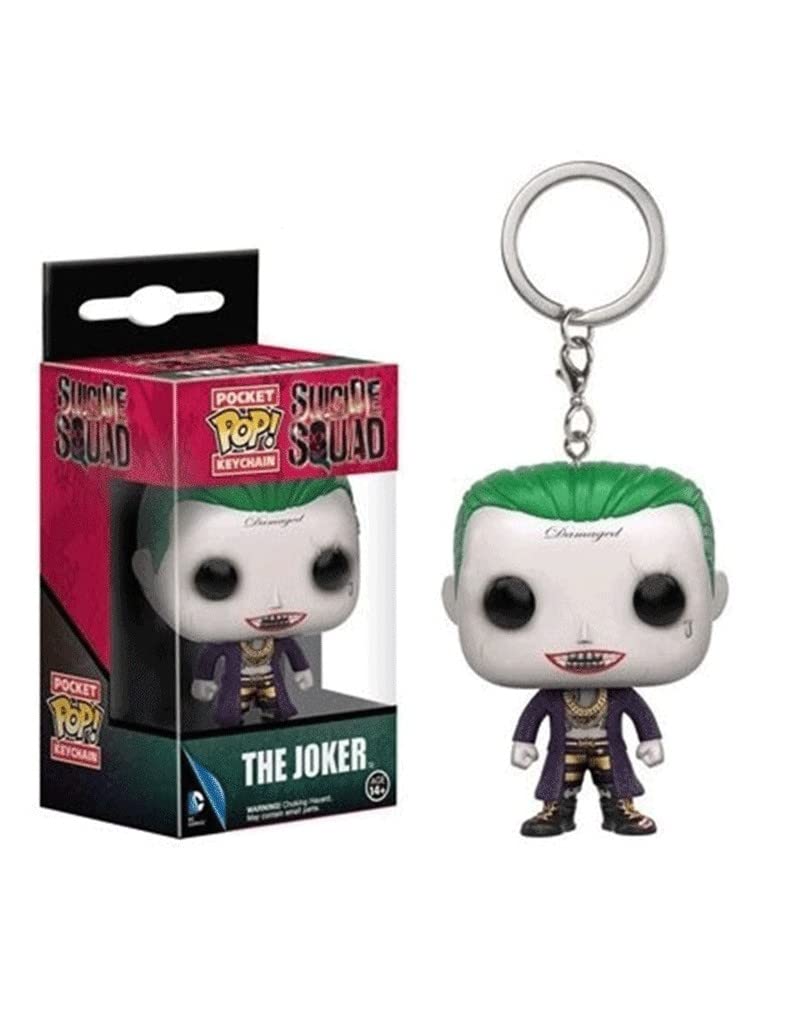 Amazon.com: Funko POP Keychain: Suicide Squad - Joker Action