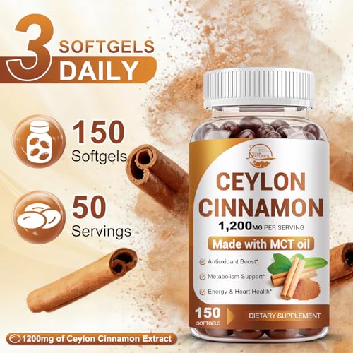 Nature's live Ceylon Cinnamon MCT Softgels