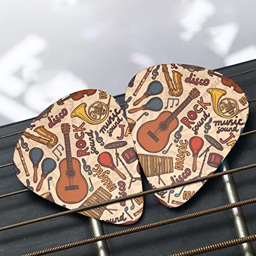 Instruments de musique – Médiators pour guitare basse électrique et acoustique (12 pièces) - Les Beatles, Paul McCartney, John Lennon, RIngo Starr, George Harrison Instruments de musique - Médiators pour guitare basse électrique et acoustique (12 pièces) – Image 8