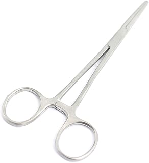 AAPROTOOLS PET Dog Hair Puller Remover Stainless Steel HEMOSTAT Locking Kelly Forceps 6.25