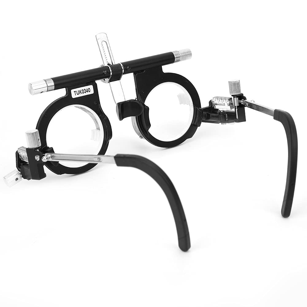 Montatura per Lenti Ottiche di Prova Regolabili Occhiali per Prove Oculistiche Montatura per Lenti Optometriche per Studenti o Professionisti (TF5080A)