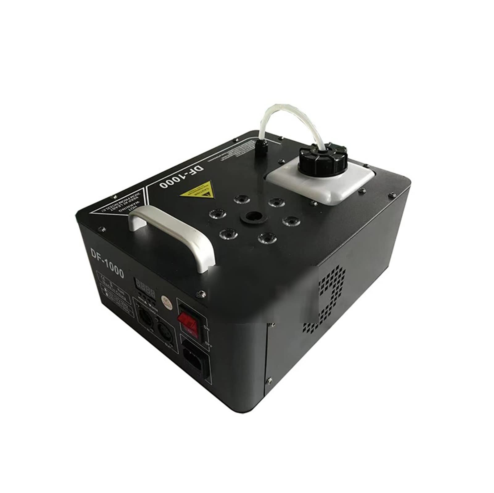 Maquina de Humo, Máquina de niebla Halloween humo etapa 6pcs LED Top Steam Capp Hood for el efecto la boda y escenario