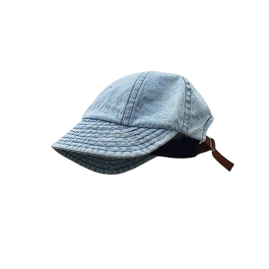 YICHUN Toddler Kids Baseball Cap Newsboy Sun Hats Soft Brim Cowboy Cap Denim Adjustable Summer Beach Hat for Baby