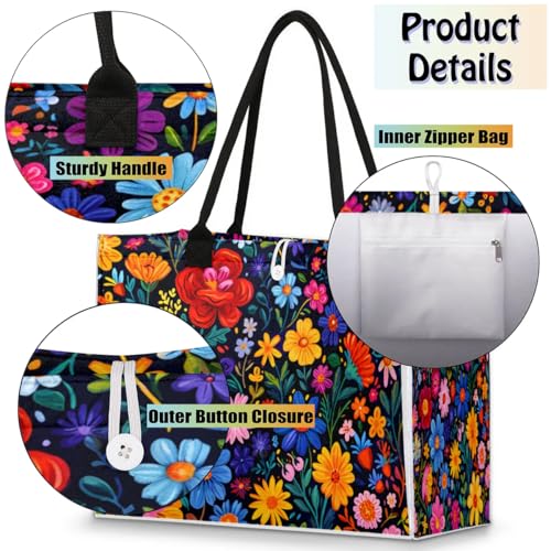 Womens Birthday Gifts Tote Bag Summer Santa Beach Bags for Women Handbags3