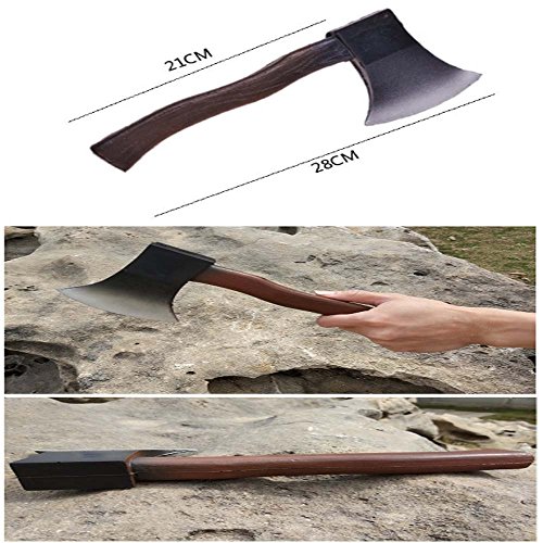 Acessório de fantasia de Halloween Hatchet da Aiffort, 2 peças, acessório de machadinha de espuma pa