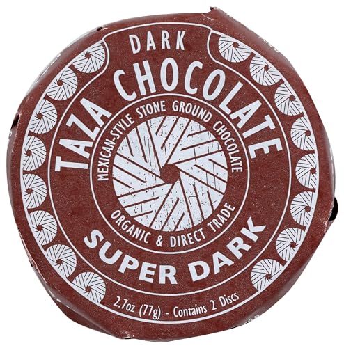 Taza Chocolates Disc Chocolate Super Dark