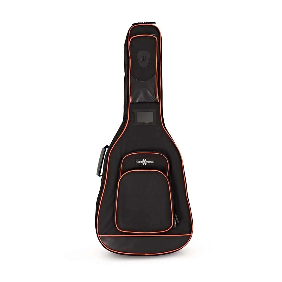Gear4Music Dreadnought Akustikgitarre Gig Bag mit Gurten