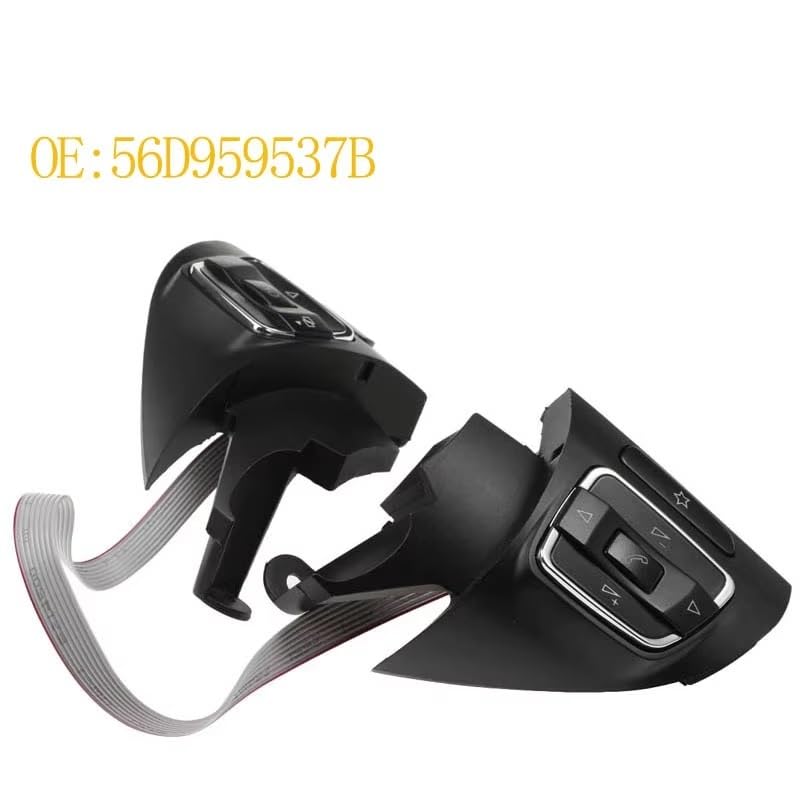 Cruise Control Switch 56D959537B Multifunction Steering Wheel Combination Control Switch Car 56D959538A for Passat for B7 for Sharan 2011-2015
