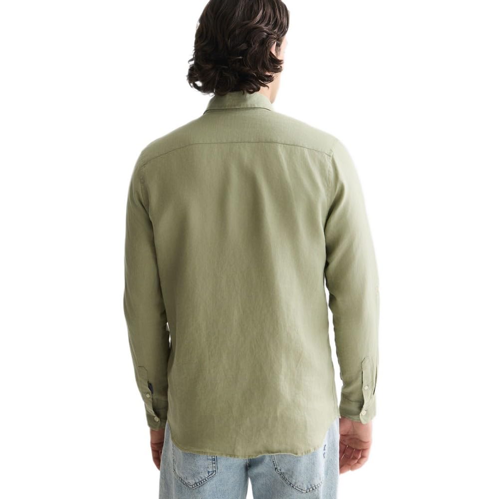 Scotch & Soda Linen Shirt Camicia Uomo