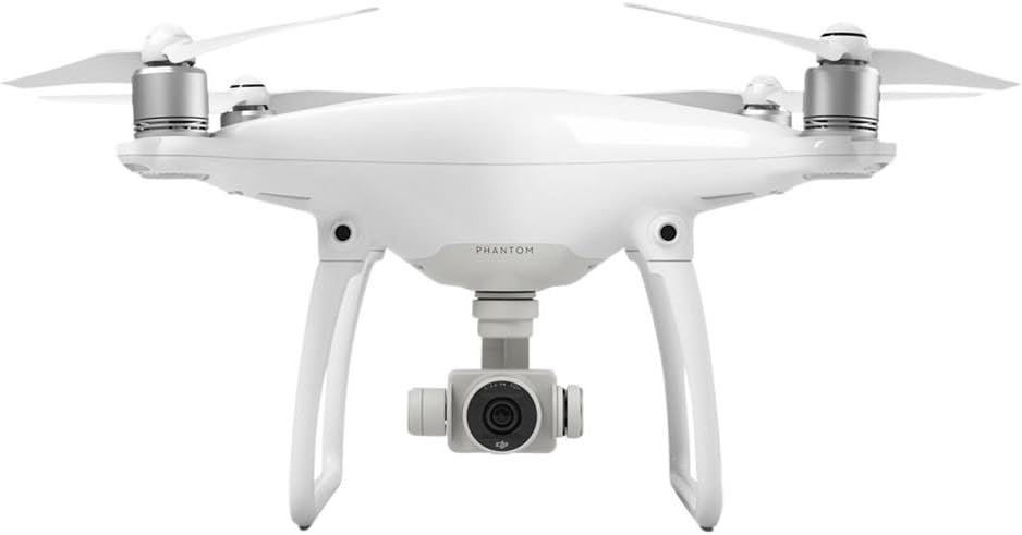 CPT.PT.000312-B White "Phantom 4 Professional Aerial UAV Quadcopter Drone with Built-In 4K Full HD Video" Camera and Sport Mode - white