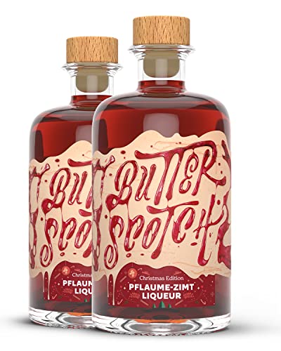 Butterscotch Pflaume-Zimt Liqueur im Doppelpack (2 x 0.5l)