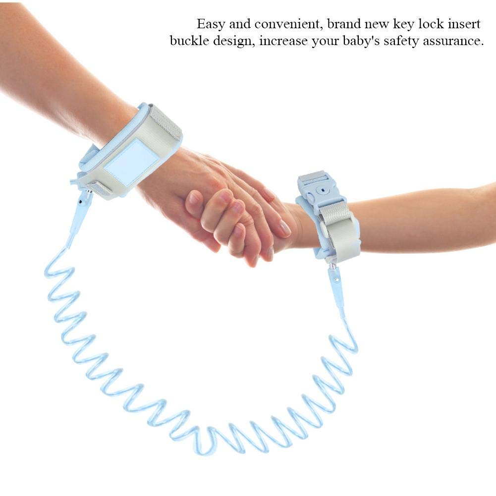 Braccialetto di Sicurezza per Bambini Blu da m Doppi Legami con Imbracatura Velcro Anti smarrimento Eventi di Folla Persone con Mobilità Ridotta | Leroy Merlin