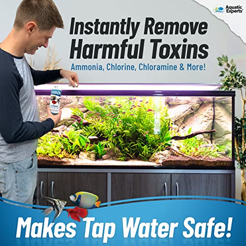 Aquatic-Experts-TankFirst-Complete-Aquarium-Water-Conditioner-Fish-Water-Conditioner-Instantly-Removes-Chlorine-Chloramines-and-detoxifies-Ammonia-from-Fish-Tanks-Without-The-Awful-Smell
