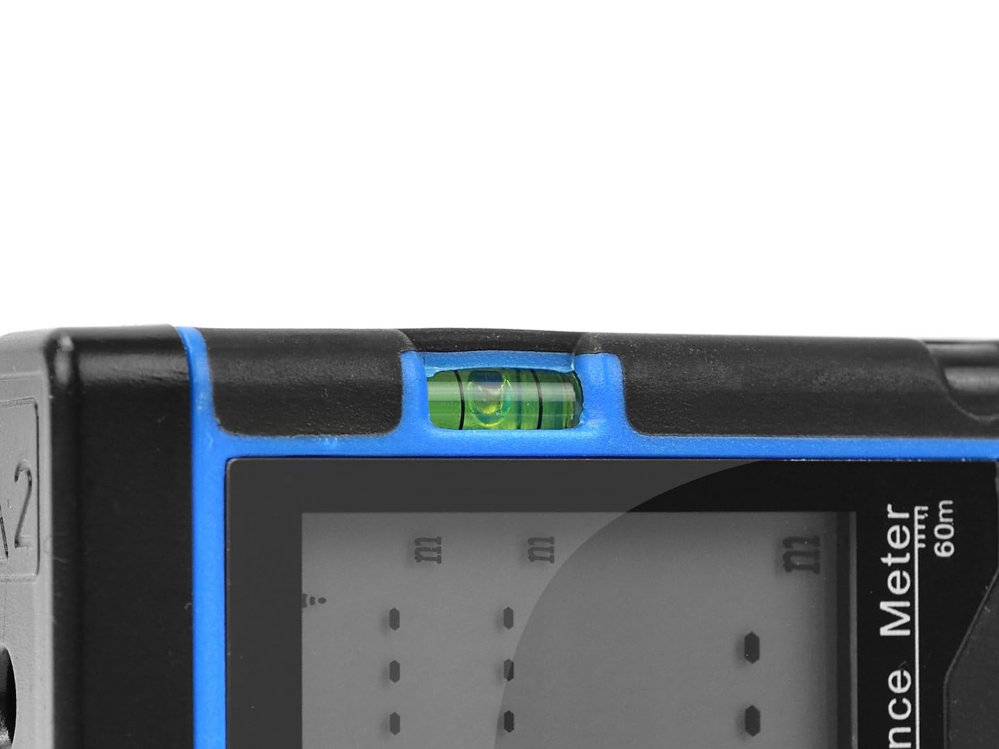 BSD Medidor de distancia láser compacto 60 m - Alta precisión y pantalla retroiluminada, ideal para mediciones rápidas y almacenaje fácil.